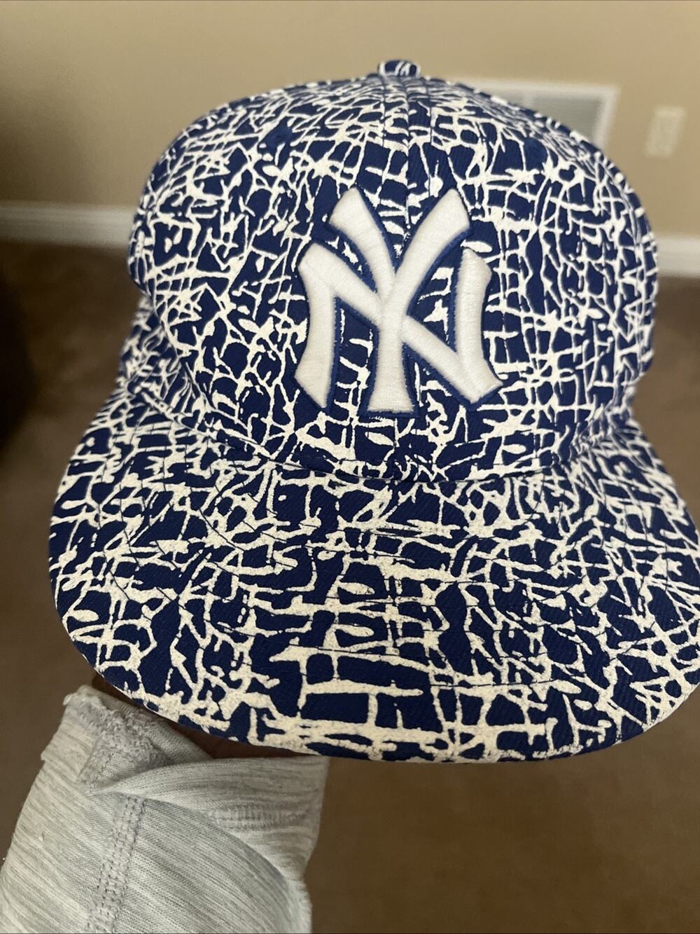 New York Yankees Twins Enterprise Cooperstown Collection Fitted Hat Size 7 5/8